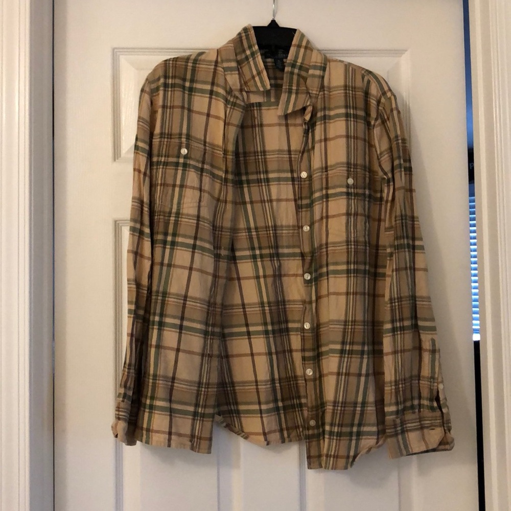 Plaid button up